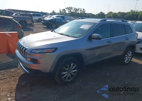 2017 Jeep Cherokee Limited 4X4 из США, поврежденный, VIN 1C4PJMDS8HW596501